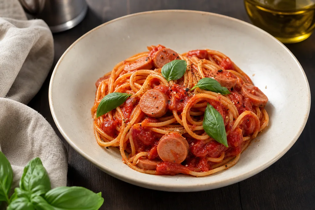 Childhood Pomodoro Spaghetti